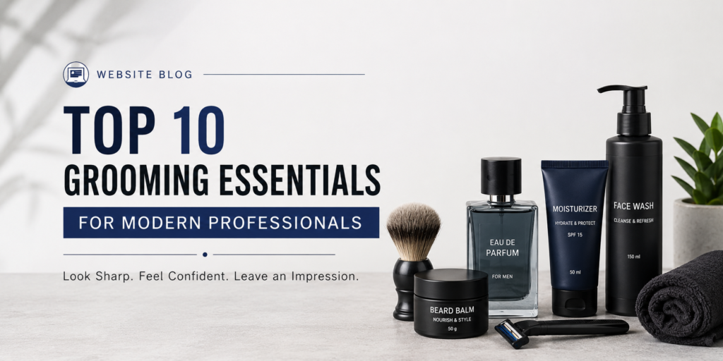 Top 10 Grooming Essentials For Modern Professionals
