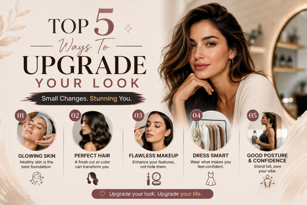 Top 5 Ways To Upgrade Your Look