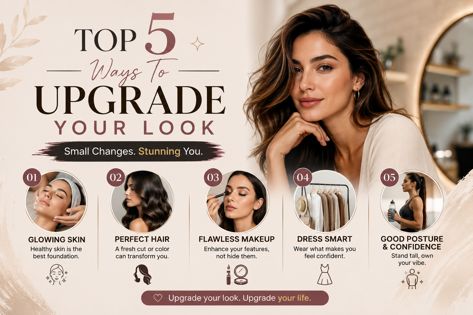 Top 5 Ways To Upgrade Your Look